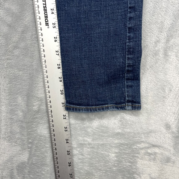 Lucky Brand Jeans Womens 29/32 Blue Denim 110 Slim Fit Single Stitch Skinny Leg - Picture 5 of 11